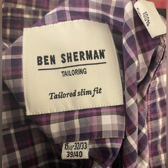 Ben Sherman Tailored Slim Fit button-down shirt - Picture 4 of 4